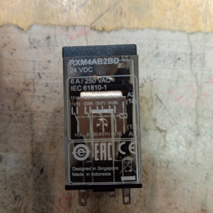 SCHNEIDER RELAY RXM4AB2BD 24VDC/RELAY 14PIN 24VDC SCHNEIDER