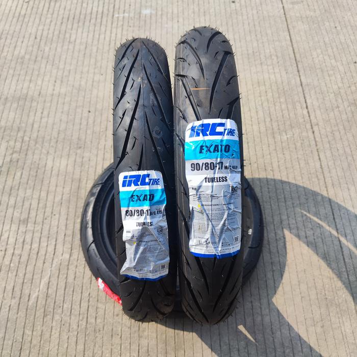 Ban IRC Exato 80/80-17 & 90/80-17 NR88 tubeless motor bebek vega jupiter smash *