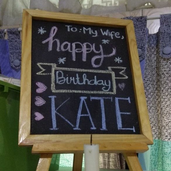 

pintar- Papan tulis kecil mini chalkboard papan tulis kapur kecil papan hitam