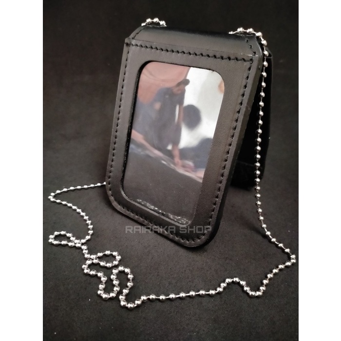 

pintar- ID CARD NAME TAG KULIT KALUNG LENCANA LOGO WARTAWAN PERS