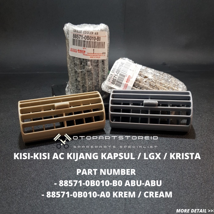 KISI KISI AC DOUBLE BLOWER KIJANG KAPSUL KRISTA LGX