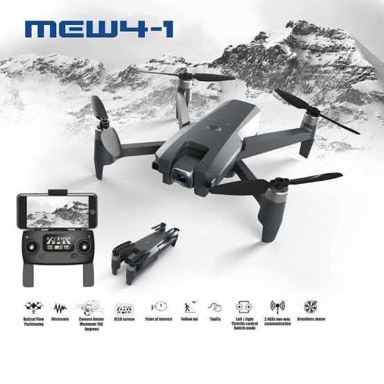 rc drone lipat aerial mjx mew4-1 gps sonar optical flow follow me