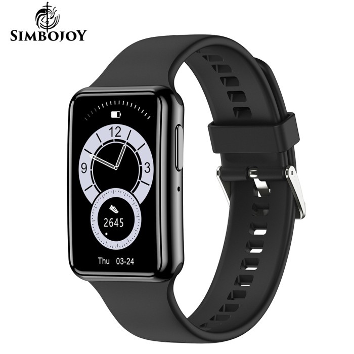 TERLARIS SIMBOJOY SMARTBAND C6PLUS SMARTTCH LAYAR TERANG 1.47'' BLUETOOTH MULTI-SPORT FITNESS