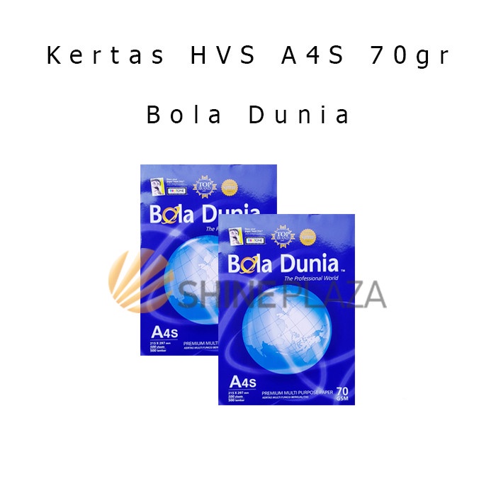 

pintar- Kertas HVS A4S 70gr Bola Dunia