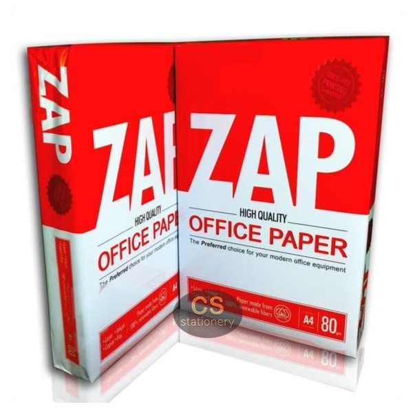 

pintar- kertas hvs A4 80 grm ZAP copy paper
