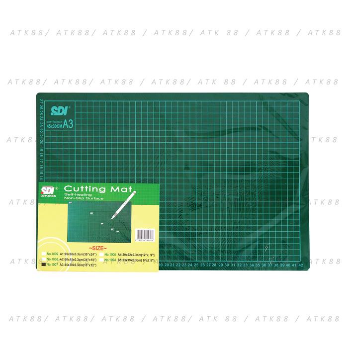 

pintar- Alas Potong / Cutting Mat SDI A3 45 x 30 cm / SDI A4 30 x 22 cm / SDI A2 60 x 45 cm