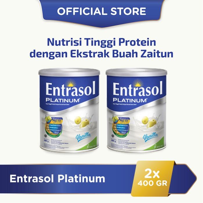 

BARANG TERLARIS Entrasol Twinpack Platinum Vanilla 400g