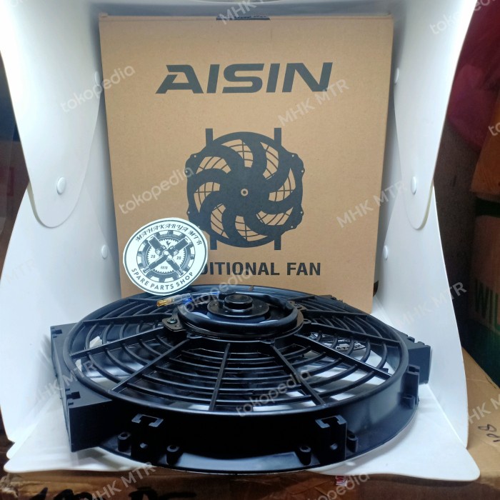 kipas motor extra ekstra fan radiator ac mobil universal 12v aisin