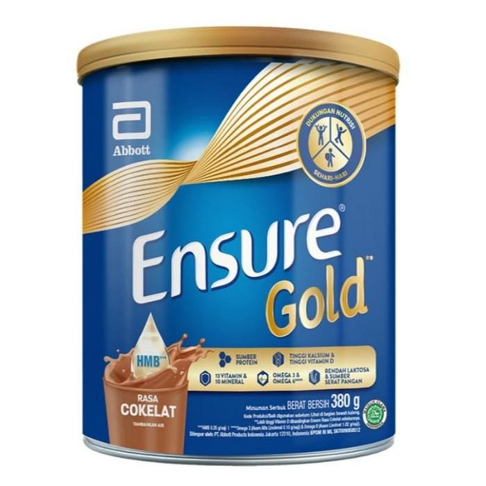 

BARANG TERLARIS Susu ensure gold rasa coklat 380gr susu dewasa susu nutrisi susu bubuk