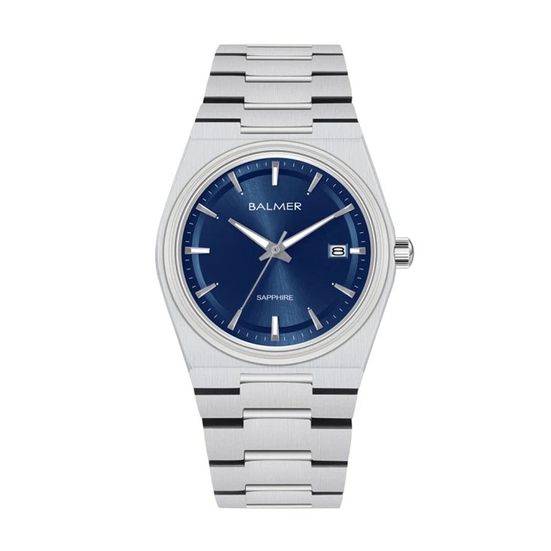 JAM TANGAN WANITA BALMER ORIGINALB.2719MS,LS SILVER NAVY JAM BALMER 2719 JAM BALMER 2719 JAM WANITA 