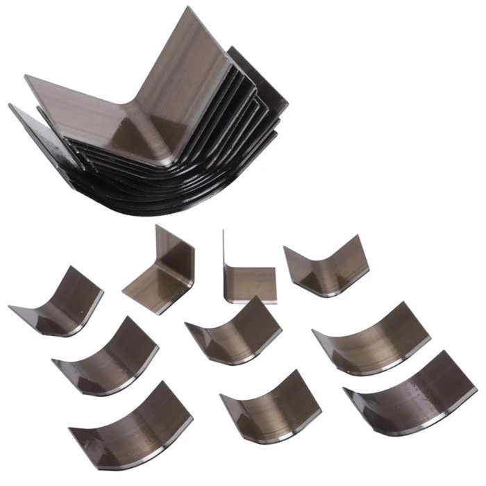 

10pcs Leather Rounded Corner Punch Pemotong sudut Kulit Round Corner Knife die For Belt Shape