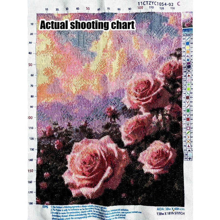 

Cross stitch DIY Kerajinan tangan Punch Needle Setik Silang Starter Kit Pajangan Dekorasi Kamar