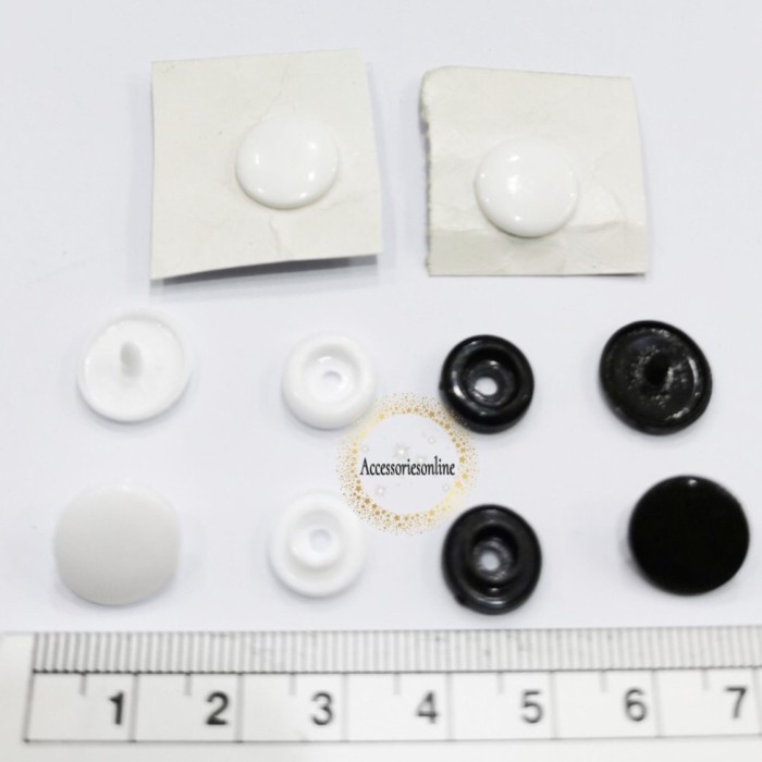 

kancing plastik 1313 kancing snap - 1440 set
