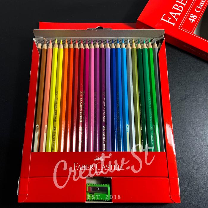 

pintar- Pensil Warna 48 Faber Castell Classic Colour