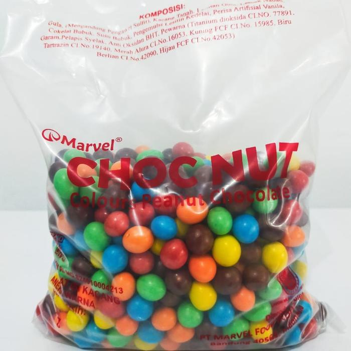 

.1kg coklat ndia choco nut spt chacha peanut
