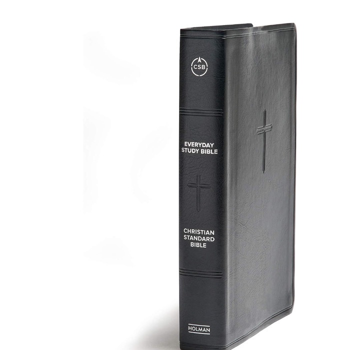 

Holman CSB Everyday Study Bible Imitation Leather Black Study Notes