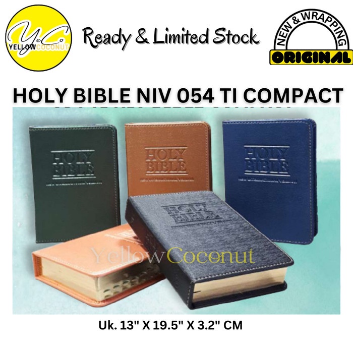 

Holy Bible New Intenational Version (NIV) Compact 034