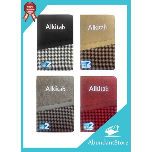 

Alkitab Ukuran Besar Sampul Kain Resleting Sapolo - TB2 064