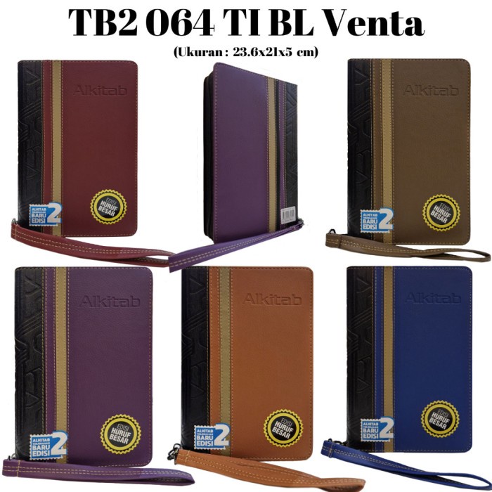 

Alkitab Big Letter TB2 (TB2 064 TI BL Venta) - Terjemahan Baru - LAI