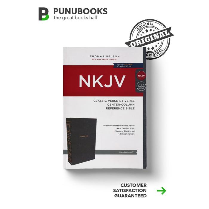 

NKJV Bible: Giant Print, Center-Column, Reference Bible Thomas Nelson