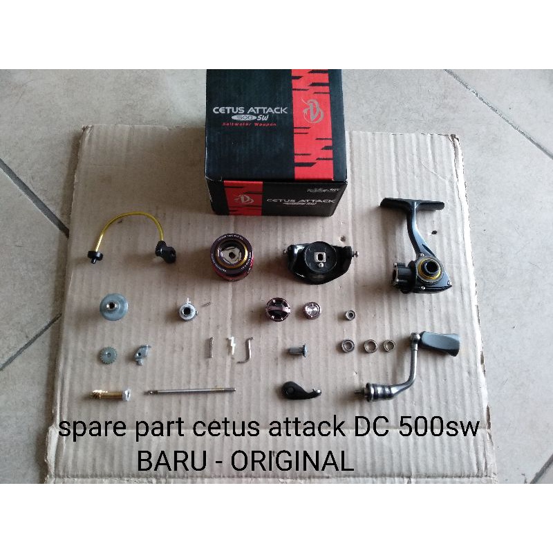 SPARE PART CETUS ATTACK DEVIL CRAFT 500SW - BARU - ORIGINAL