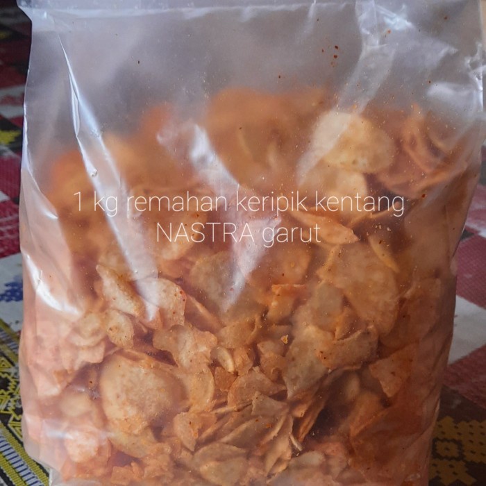 

Keripik Kentang Termurah Kiloan (Remahan)1 Kg
