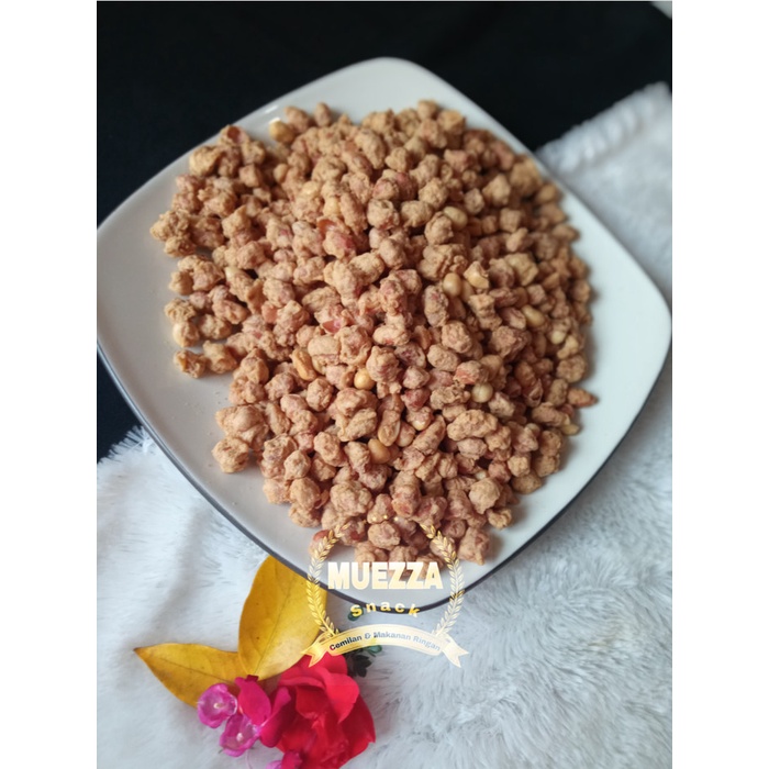 

TERBARU kacang medan krispy isi 250 gram / cemilan instan / makanan ringan FX502