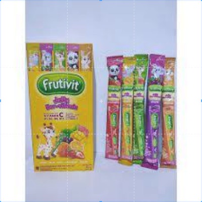 

STOK TERBATAS FRUTIVIT JELLY BERVITAMIN JELI AGAR ANEKA RASA MANGGA ANGGUR STROBERI JERUK MAKANAN