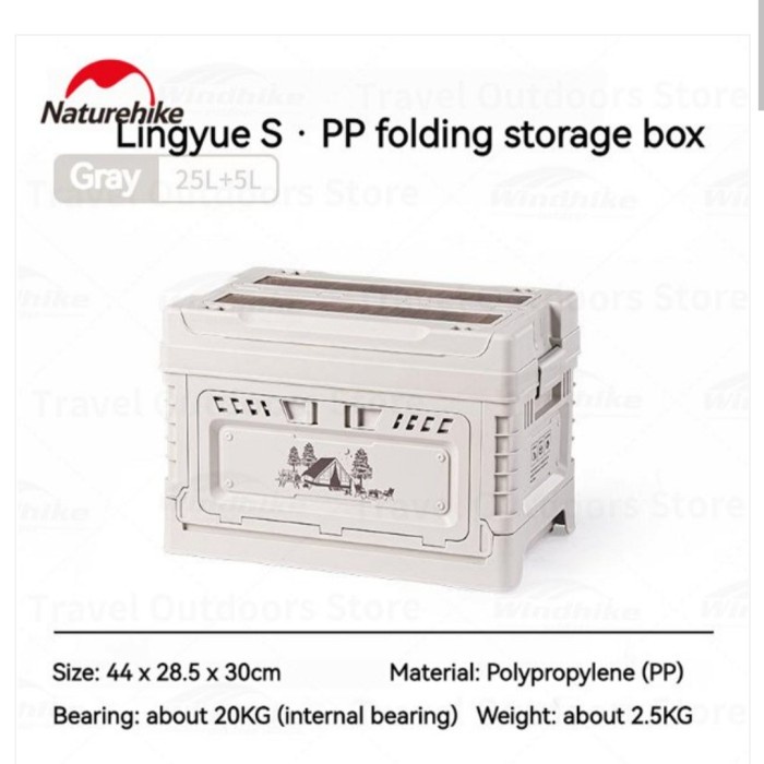 READY STOK FOLDING STORAGE BOX NATUREHIKE CNH22SN019 []