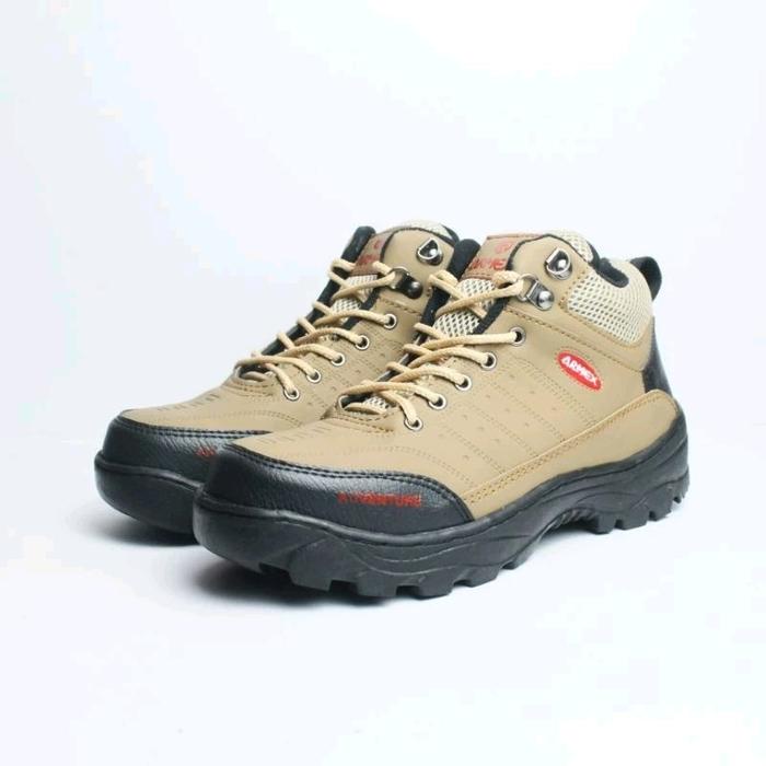 Sepatu Gss Store Wm1 Ujung Besi Safety Kulit Pria Sepatu Gunung Hiking Outdoor Aerostreet Nylon