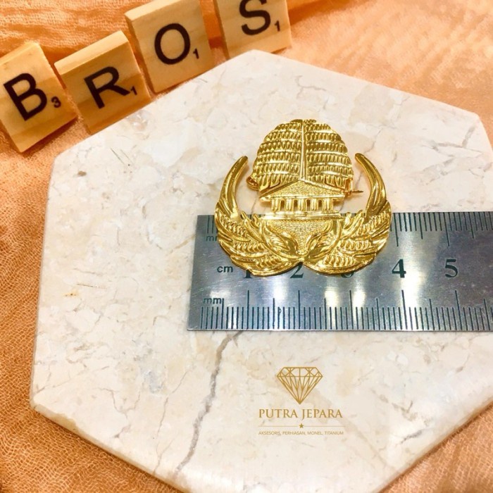 Barang Terlaris Asli Bros Korpri Pin Korpri Asn Premium Lapis Emas Ready Stock Cod