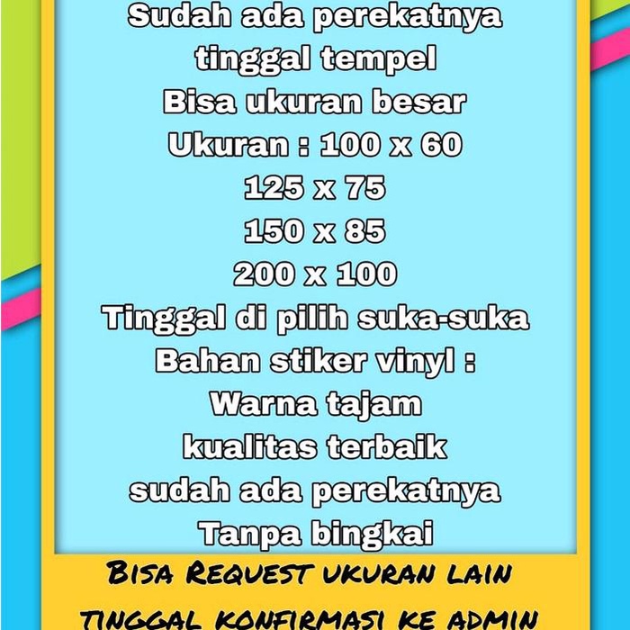 NEW Top poster stiker dinding bunga 3d/lukisan stiker 3D/ Dekorasi dinding Bunga/ Berwarna cerah/