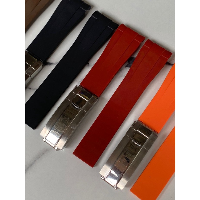 Kualitas Terjamin Strap Tali Jam Tangan Silicon Curve 20Mm Seikomod Curve