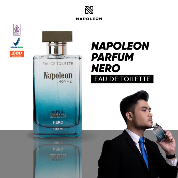 NAPOLEON Parfum Pria Eau de Toilette EDT Nero 100 ML