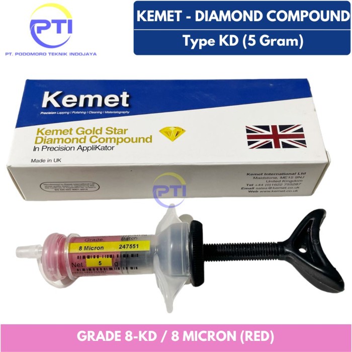 

Lezat- Kemet 8-KD-C1 Diamond Compound 5g Made in UK Garansi Original