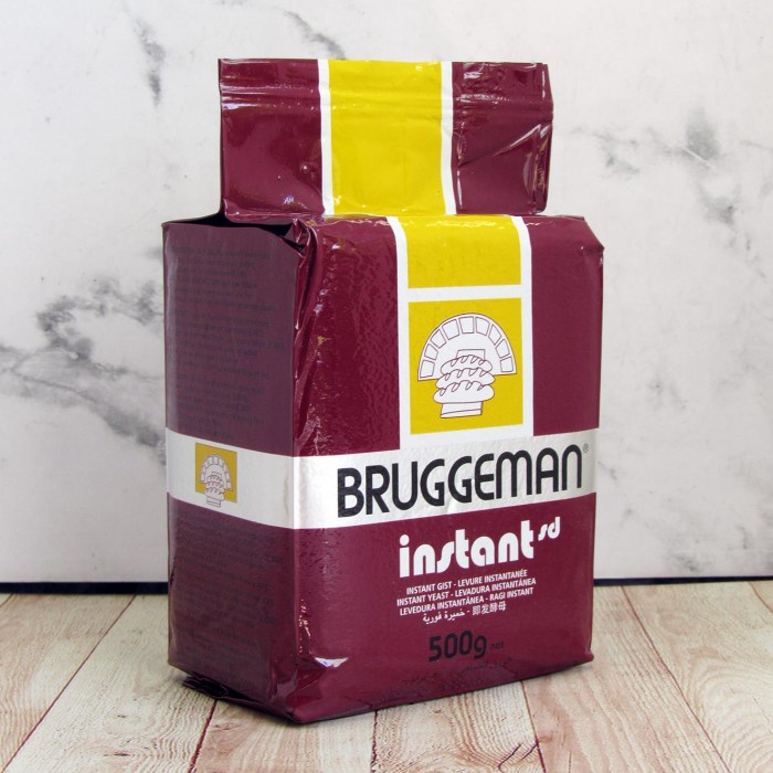 

Lezat- Instant Yeast / Ragi Instan Bruggeman Brown 500 Gr