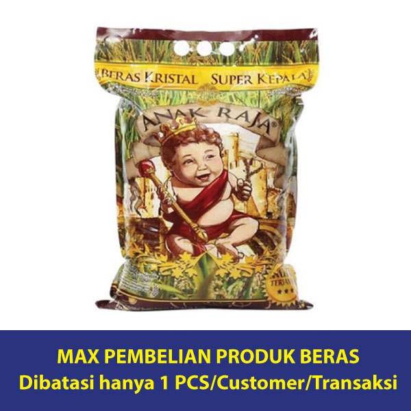 

Lezat- BERAS ANAK RAJA SUPER KEPALA 5 KG