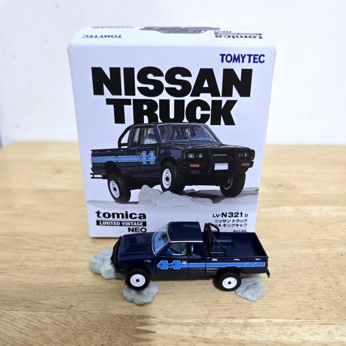 TLV NISSAN TRUCK 4X4 KING CAB LV N321B TOMICA LIMITED VINTAGE NEO HOBBY KOLEKSI MOBIL MAINAN MINI