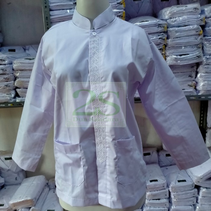 SERAGAM SEKOLAH BAJU MUSLIM PUTIH KOKO SD SMP SMA