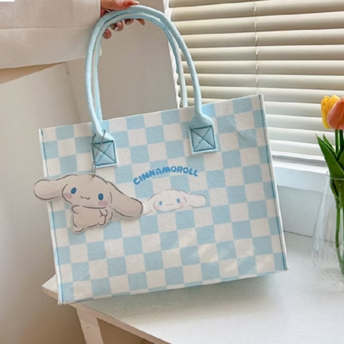 Tas tenteng cinnamoroll tas karakter cinnamoroll
