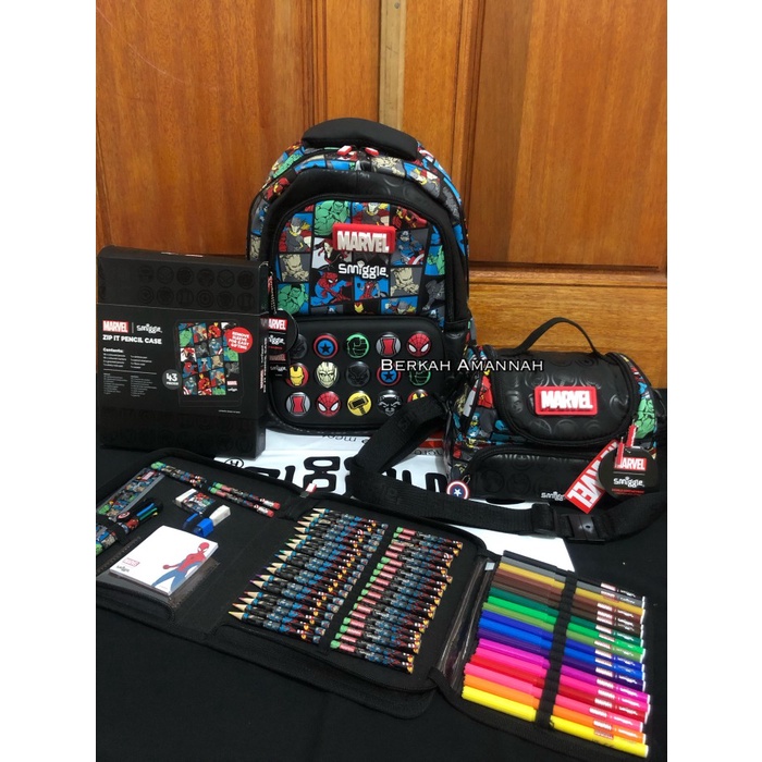 Smiggle marvel Avanger/Marvel series /Tas smiggle original