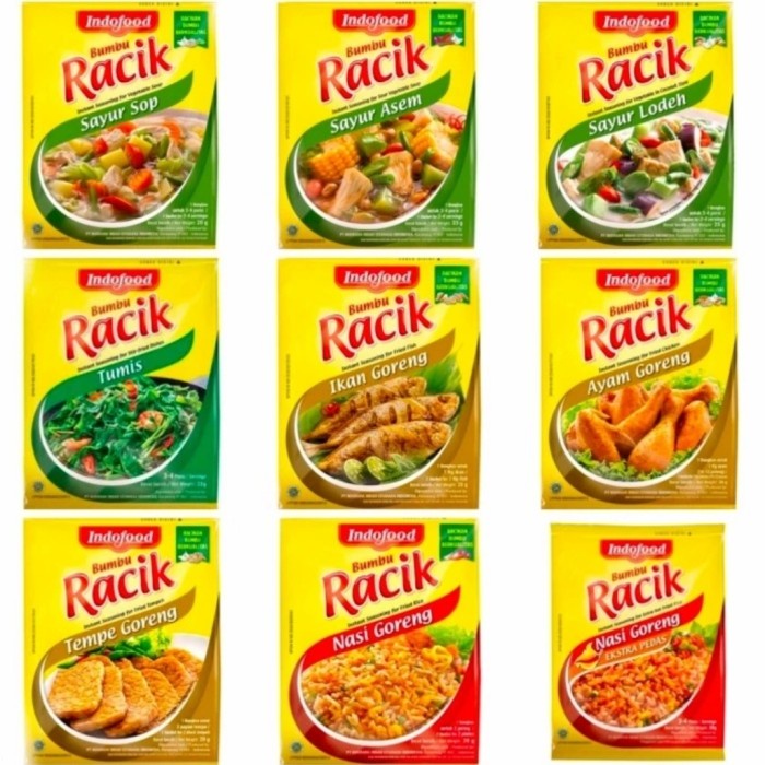

LE376 INDOFOOD Bumbu Racik Instan PROMO