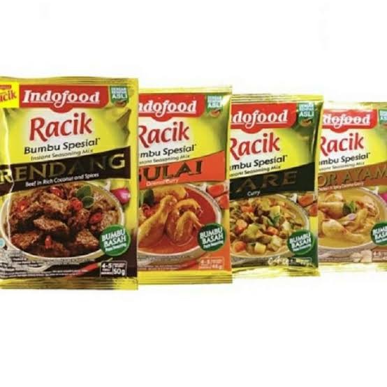 

ZC935 BUMBU INSTAN INDOFOOD RENDANG GULAI RAWON OPOR SOTO AYAM 45GR GRATIS ONGKIR