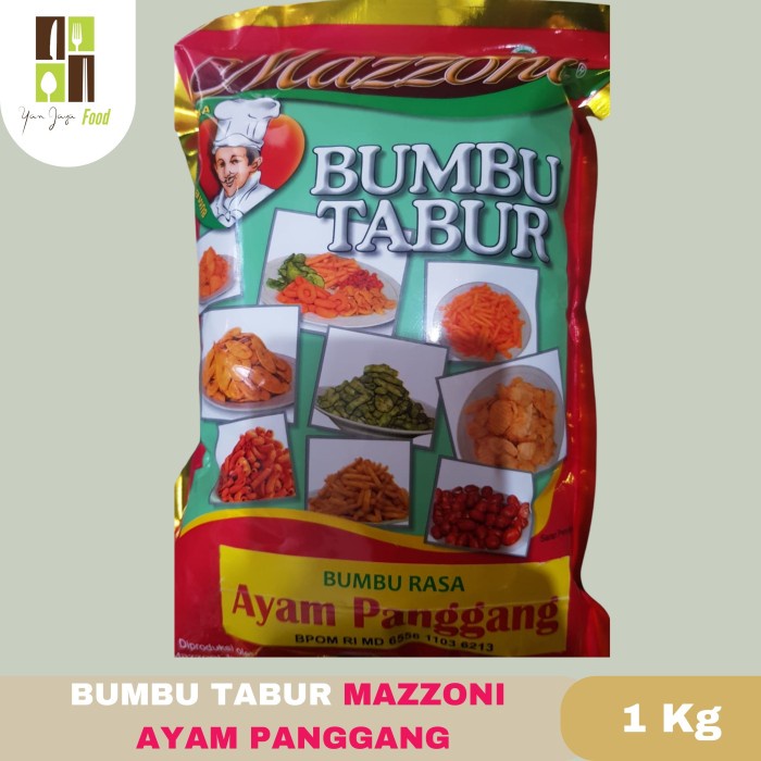 

UP502 Mazzoni Bumbu Tabur / Bumbu Instan / Bumbu Masak / All Varian 1KG FREE ONGKIR
