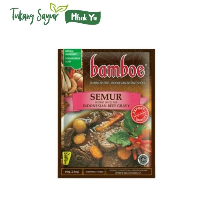 

LE252 bamboe bumbu instan semur 69gr TERBARU