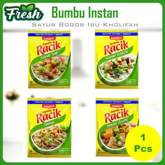 

RJ315 Bumbu Racik Indofood Sayur Sop Asam Bumbu Instan Sayur Segar Bogor OBRAL