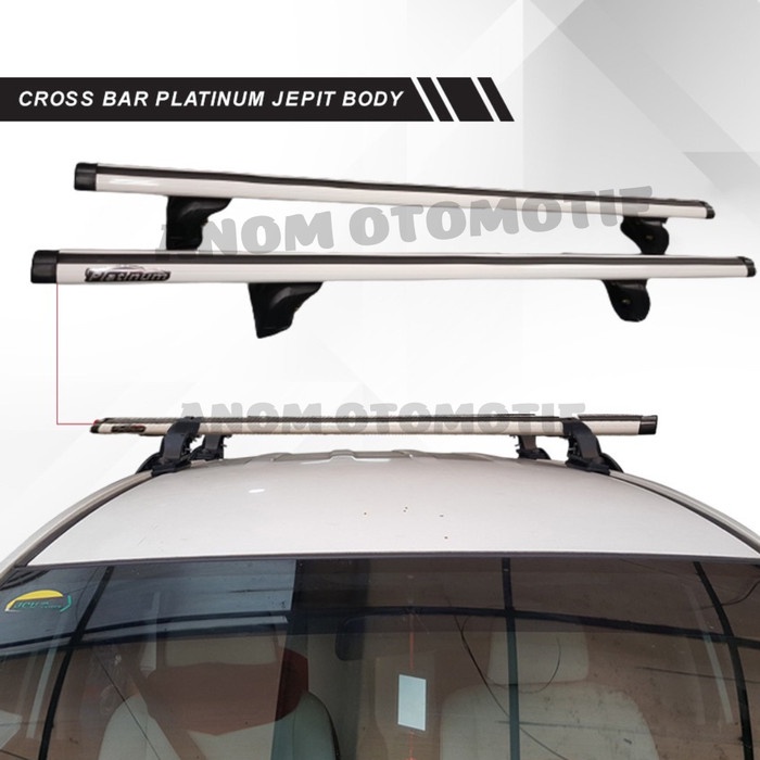 Cross Bar Kaki Rak Jepit Body Bodi Mobil Toyota Avanza 2019 Platinum