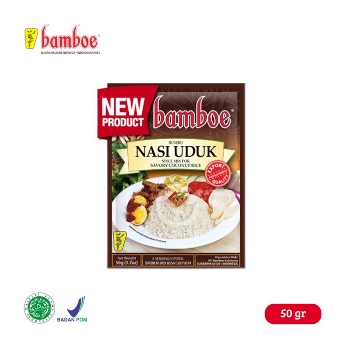 

FX880 Bamboe Bumbu Nasi Uduk / Bumbu Instan [50 gr] SALE
