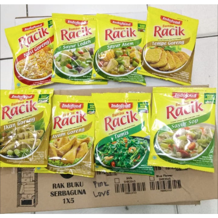 

PR230 Indofood Racik Bumbu Masak Instan [20 g] - BANYAK VARIAN PROMO SPECIAL