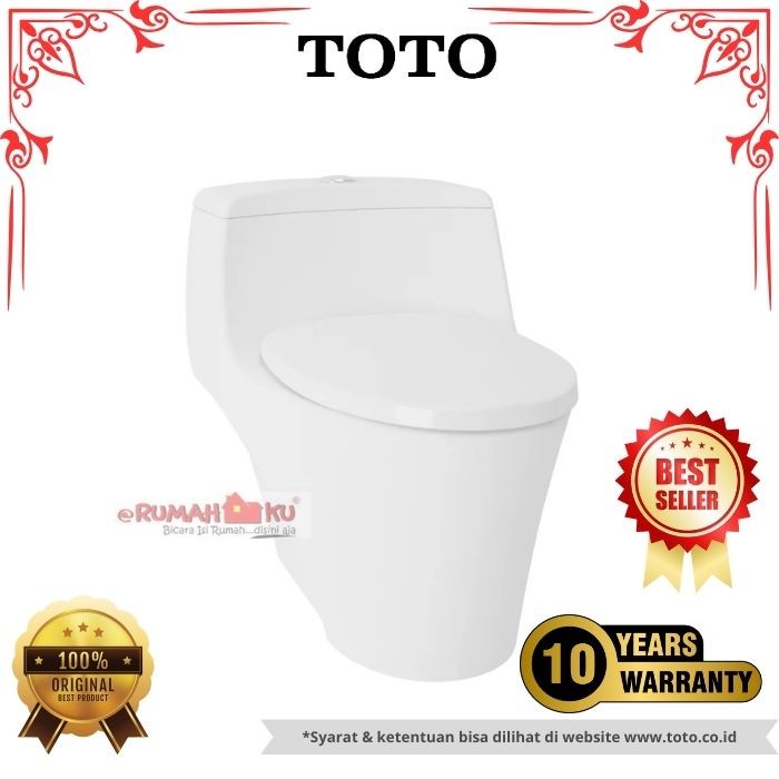 Kloset Duduk TOTO CW823RJ One Piece Toilet